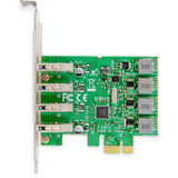 Digitus Tarjeta de expansión PCI Express USB 3.0 de 4 puertos, Tarjeta de interfaz 