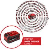 EINHELL Batería Power-X-Change Plus Multi-Ah 18 Voltios 5,0 a 8,0 Ah rojo/Negro