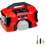 EINHELL Compresor de batería Power X-Change PRESSITO 18/21, 18 Voltios rojo/Negro