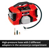 EINHELL PRESSITO, Compresor rojo/Negro