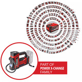 EINHELL Power X-Change Compresor de aire para coche CE-CC 18/23 D Li-Solo, 18 Voltios rojo/Negro