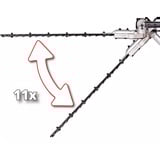 EINHELL Tijera de pértiga / sierra eléctrica GC-HC 90/2046 T, Cortasetos rojo/Negro