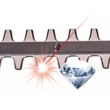 EINHELL Tijera de pértiga / sierra eléctrica GC-HC 90/2046 T, Cortasetos rojo/Negro