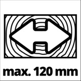 Einhell TH-MS 2112 5000 RPM 1600 W, Sierras de corte a inglete y a bisel rojo/Negro, 5000 RPM, 120 x 55 mm, 80 x 55 mm, 120 x 32 mm, 80 x 32 mm, Corriente alterna