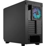 Fractal Design Meshify 2 Lite Negro, Cajas de torre negro, PC, Negro, ATX, EATX, micro ATX, Mini-ITX, Acero, Vidrio templado, Multi, Ventiladores de la caja