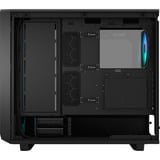 Fractal Design Meshify 2 Lite Negro, Cajas de torre negro, PC, Negro, ATX, EATX, micro ATX, Mini-ITX, Acero, Vidrio templado, Multi, Ventiladores de la caja