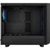 Fractal Design Meshify 2 Lite Negro, Cajas de torre negro, PC, Negro, ATX, EATX, micro ATX, Mini-ITX, Acero, Vidrio templado, Multi, Ventiladores de la caja