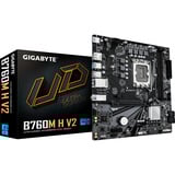 GIGABYTE B760M H V2, Placa base negro