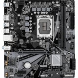 GIGABYTE B760M H V2, Placa base negro