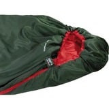 High Peak Saco de dormir Lite Pak 1200 verde/Rojo