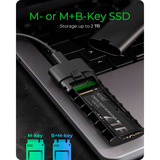 ICY BOX 61173, Caja de unidades negro