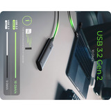 ICY BOX 61173, Caja de unidades negro