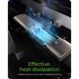 ICY BOX Spade Case 1806, Caja de unidades negro