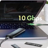 ICY BOX Spade Case 1806, Caja de unidades negro