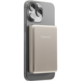 Intenso Magnetic Wireless Powerbank MW10000 Champán, Banco de potencia champaña