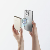 Intenso Magnetic Wireless Powerbank MW10000 Champán, Banco de potencia champaña