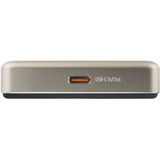 Intenso Magnetic Wireless Powerbank MW10000 Champán, Banco de potencia champaña