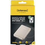 Intenso Magnetic Wireless Powerbank MW10000 Champán, Banco de potencia champaña