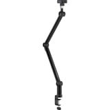 Kensington Brazo de soporte A1020 negro, Soporte de brazo para micrófono, Base para escritorio, Negro, Aluminio, Plástico, Acero, Acero, 3/8"