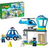 LEGO 10959 DUPLO Comisaría de Policía y Helicóptero, Juguetes Educativos, Juegos de construcción Juguetes Educativos, Juego de construcción, 2 año(s), Plástico, 40 pieza(s), 909 g