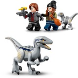 LEGO 76946 Jurassic World Captura de los Velocirraptores Blue y Beta, Dinosaurios de Juguete, Juegos de construcción Dinosaurios de Juguete, Juego de construcción, 6 año(s), Plástico, 181 pieza(s), 340 g
