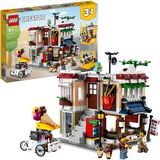LEGO Creator 31131 Restaurante de Fideos del Centro, Juguete 3en1, Juegos de construcción Juguete 3en1, Juego de construcción, 8 año(s), Plástico, 569 pieza(s), 880 g