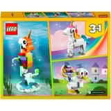 LEGO Creator 3-in-1 Unicornio Mágico, Juegos de construcción Juego de construcción, 7 año(s), Plástico, 145 pieza(s), 215 g