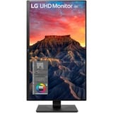 LG 27BQ65UB pantalla para PC 68,6 cm (27") 3840 x 2160 Pixeles 4K Ultra HD LED Negro, Monitor LED negro, 68,6 cm (27"), 3840 x 2160 Pixeles, 4K Ultra HD, LED, 5 ms, Negro