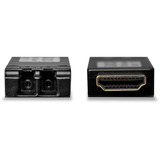 Lindy Extensor HDMI 2.0 LWL, Alargador de HDMI negro