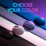 Logitech G305 ratón mano derecha RF Wireless + Bluetooth Óptico 12000 DPI, Ratones para gaming blanco, mano derecha, Óptico, RF Wireless + Bluetooth, 12000 DPI, 400 pps, Blanco