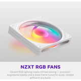 NZXT F140 RGB, Ventilador blanco