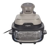 Ninja CRISPi 4 en 1 freidora de aire caliente portátil de vidrio "Stone" gris/Transparente