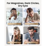 Renpho Masajeador de ojos Eyeris 3, Aparato de masaje negro