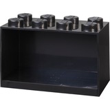 Room Copenhagen LEGO Regal Brick 8 Shelf, Estante negro