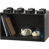 Room Copenhagen LEGO Regal Brick 8 Shelf, Estante negro
