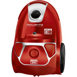 Rowenta Compact Power RO3953 3 L Aspiradora cilíndrica Secar 900 W Bolsa para el polvo, Aspiradora de suelo rojo, 900 W, Aspiradora cilíndrica, Secar, Bolsa para el polvo, 3 L, Filtro higiénico