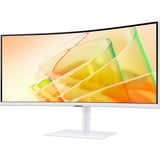 Samsung S65TC pantalla para PC 86,4 cm (34") 3440 x 1440 Pixeles UltraWide Quad HD LED Blanco, Monitor LED blanco, 86,4 cm (34"), 3440 x 1440 Pixeles, UltraWide Quad HD, LED, 5 ms, Blanco