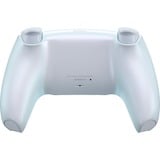 Sony S1000044424 mando y volante Perlado Bluetooth/USB Gamepad Analógico/Digital PlayStation 5, iOS blanco, Gamepad, PlayStation 5, iOS, Cruceta, Botón de inicio, Botón Opciones, Botón Compartir, Analógico/Digital, Inalámbrico y alámbrico, Bluetooth/USB