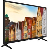 Telefunken XH32K550D, Televisor LED negro