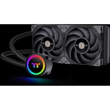 Thermaltake Toughliquid 240 ARGB Procesador Sistema de refrigeración líquida todo en uno Negro 1 pieza(s), Refrigeración por agua negro, Sistema de refrigeración líquida todo en uno, 58,35 cfm, Negro
