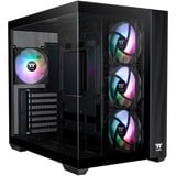 Thermaltake View 380 TG ARGB, Cajas de torre negro