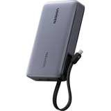 UGREEN PB551 Powerbank de 20.000mAh 145W con cable integrado, Banco de potencia 
