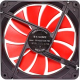 Xilence XPF140.R.PWM sistema de refrigeración para ordenador Carcasa del ordenador Ventilador 14 cm negro/Rojo, Ventilador, 14 cm, 700 RPM, 30 dB, 62,05 cfm
