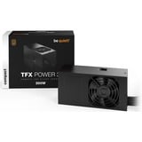 be quiet! TFX POWER 3 300W Bronze unidad de fuente de alimentación 20+4 pin ATX Negro, Fuente de alimentación de PC negro, 300 W, 100 - 240 V, 350 W, 50/60 Hz, 4/1.5 A, 4 A