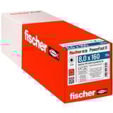 fischer PowerFast II 8,0x160 TK TX TG blvz, 566336, Tornillo 