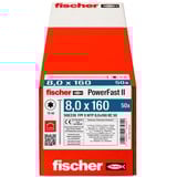 fischer PowerFast II 8,0x160 TK TX TG blvz, 566336, Tornillo 