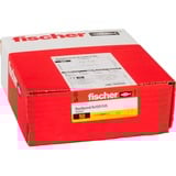 fischer Taco de vástago largo DuoXpand 8x100 FUS, Pasador gris claro/Rojo