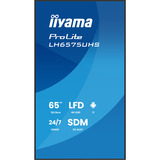 iiyama LH6575UHS-B2AG, Pantalla de gran formato negro (mate)