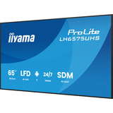iiyama LH6575UHS-B2AG, Pantalla de gran formato negro (mate)