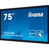 iiyama TE7514MIS-B2AG, Pantalla de gran formato negro (mate)
